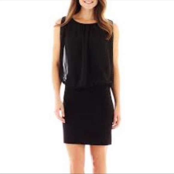 Scarlett, Black Sleeveless, Embellished Chiffon, cocktail Dress, SZ 08 - Picture 16 of 16